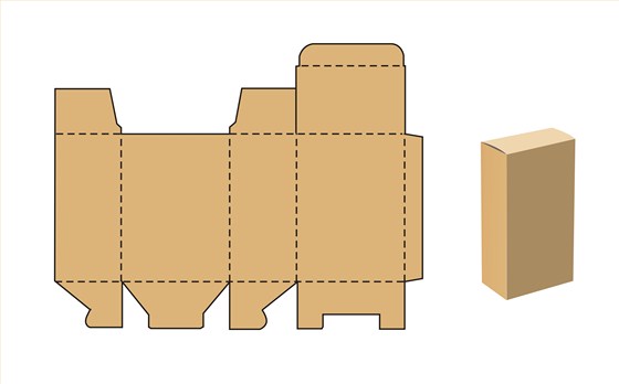管式包裝盒盒型圖