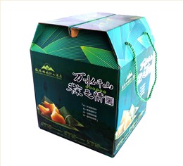 速邇廣告糯米粽子手繩瓦楞禮品盒